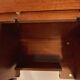 Antique sewing machine cabinet