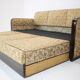 Art deco three-seater sofa designed by Jindřich Halabala, 1930's.