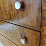 Art deco chest of drawers varnished 1920