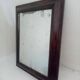 Mahogany mirror
