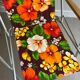 Vintage floral camping chair