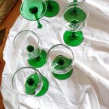 Set of 7 Alsatian glasses