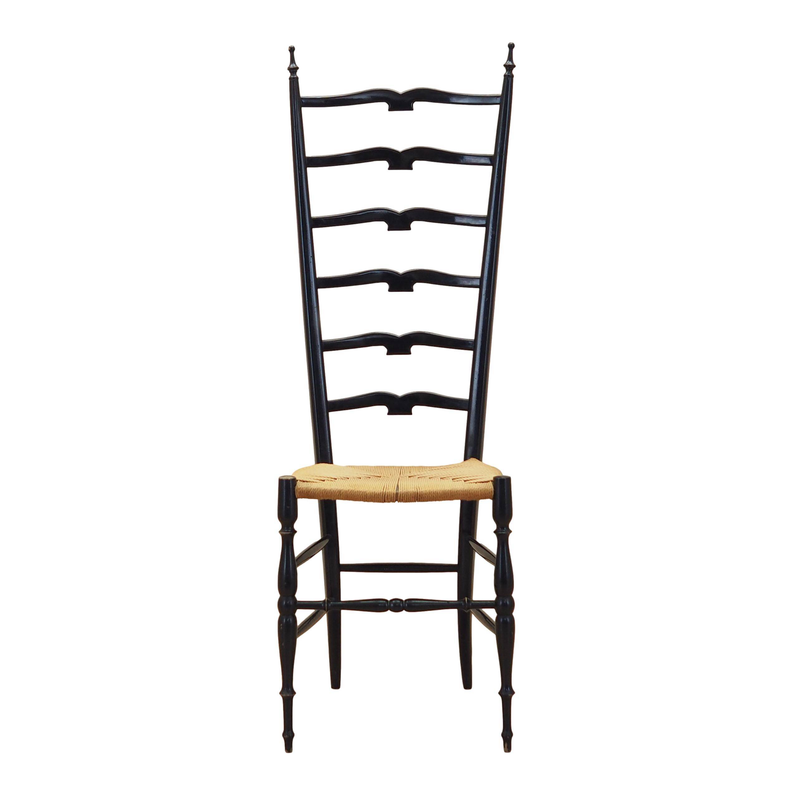 Beech chair, Italian design, 1950s, designer: Gio Ponti, manufacturer: Chia