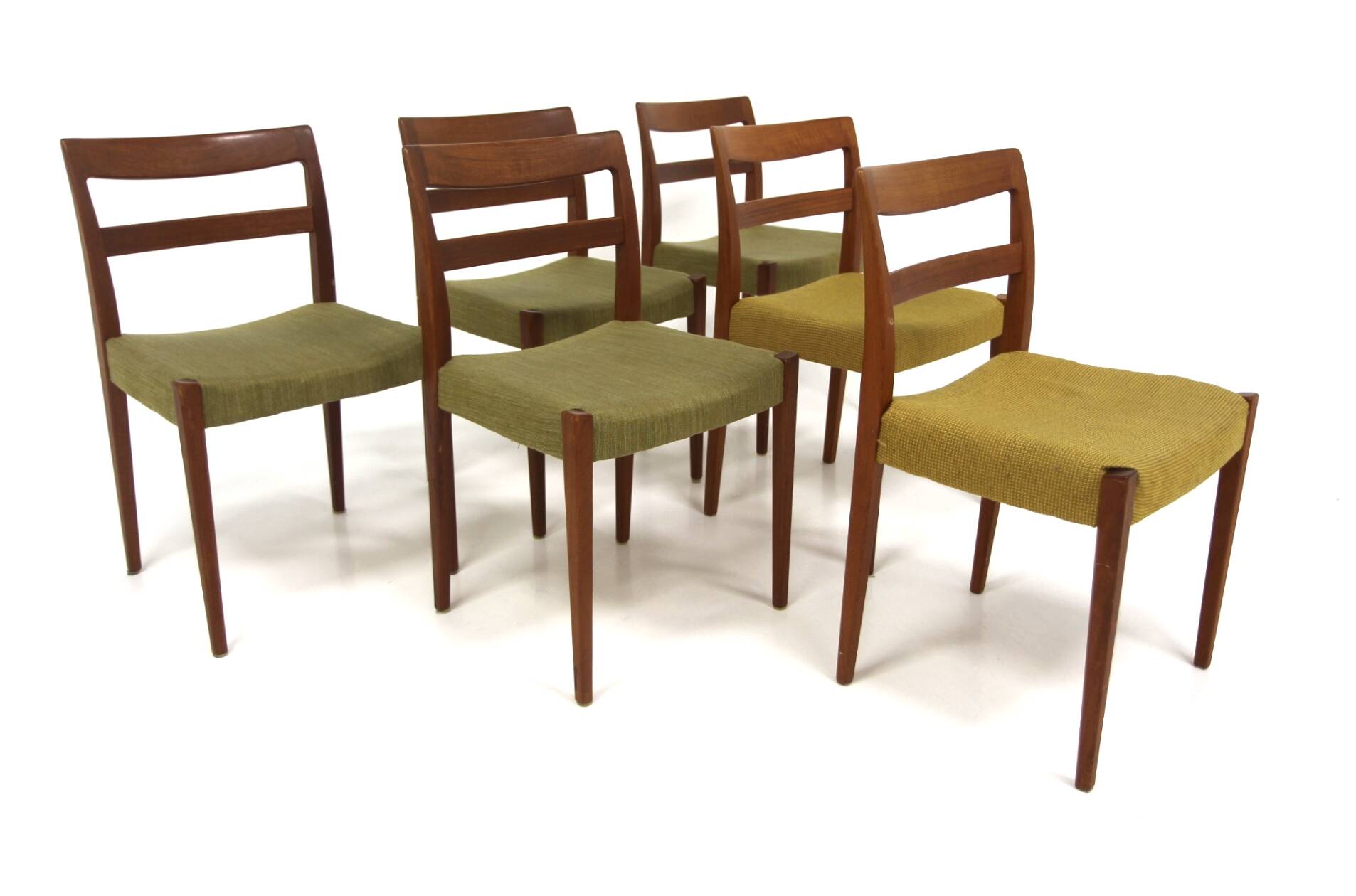 Set of 6 teak chairs "Garmi", Nils Jonsson, Troeds, Sweden, 1960