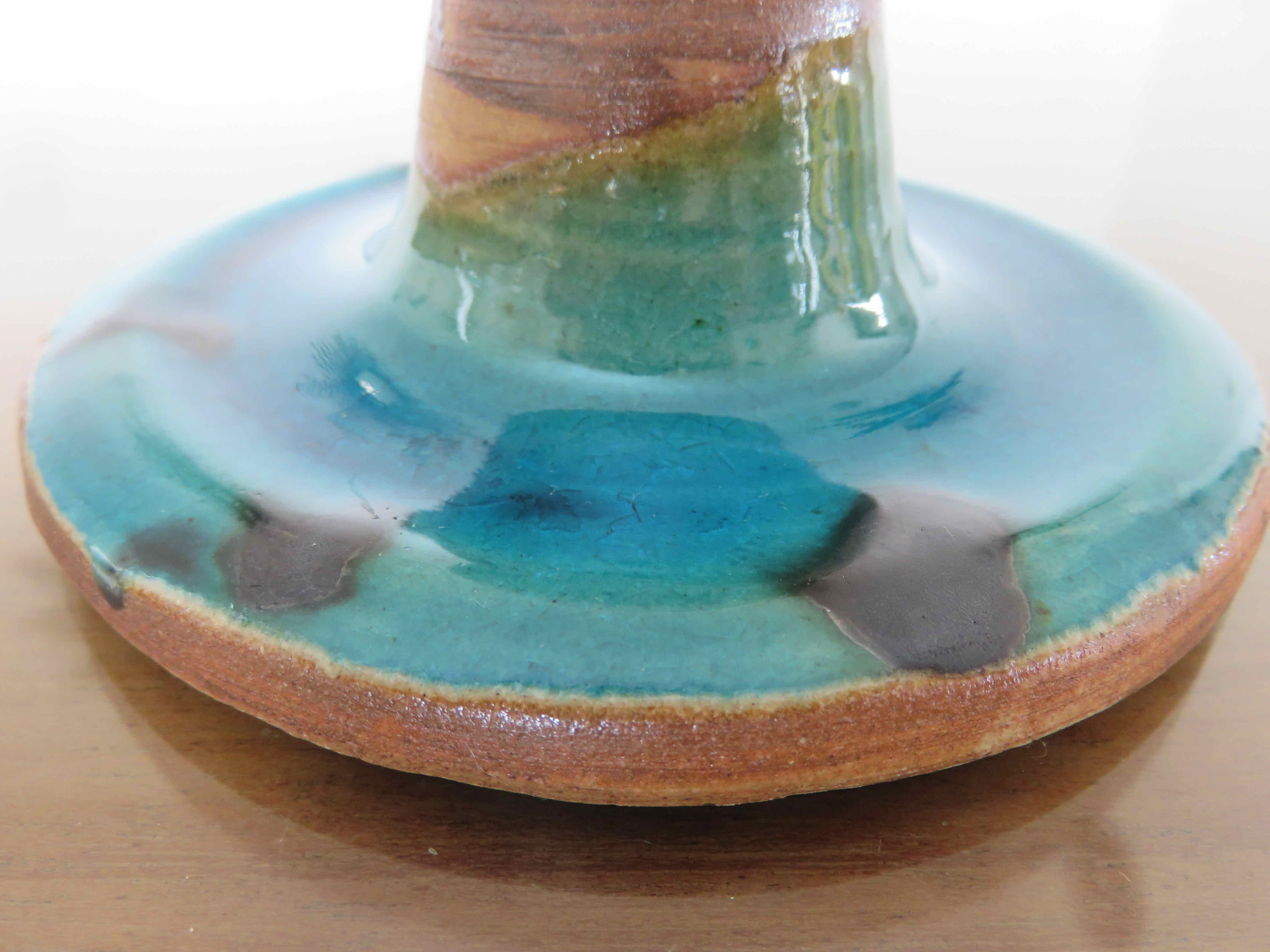 Candle holder " Grès du Colombier " 50s 60s