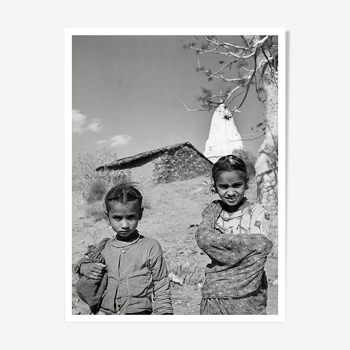 Photographie Deux fillettes Rajasthan
