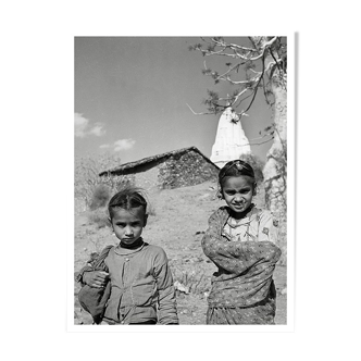 Photographie Deux fillettes Rajasthan