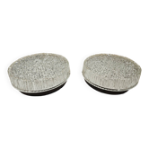 Set of 2 holophane ceiling lights