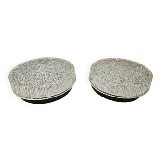 Set of 2 holophane ceiling lights