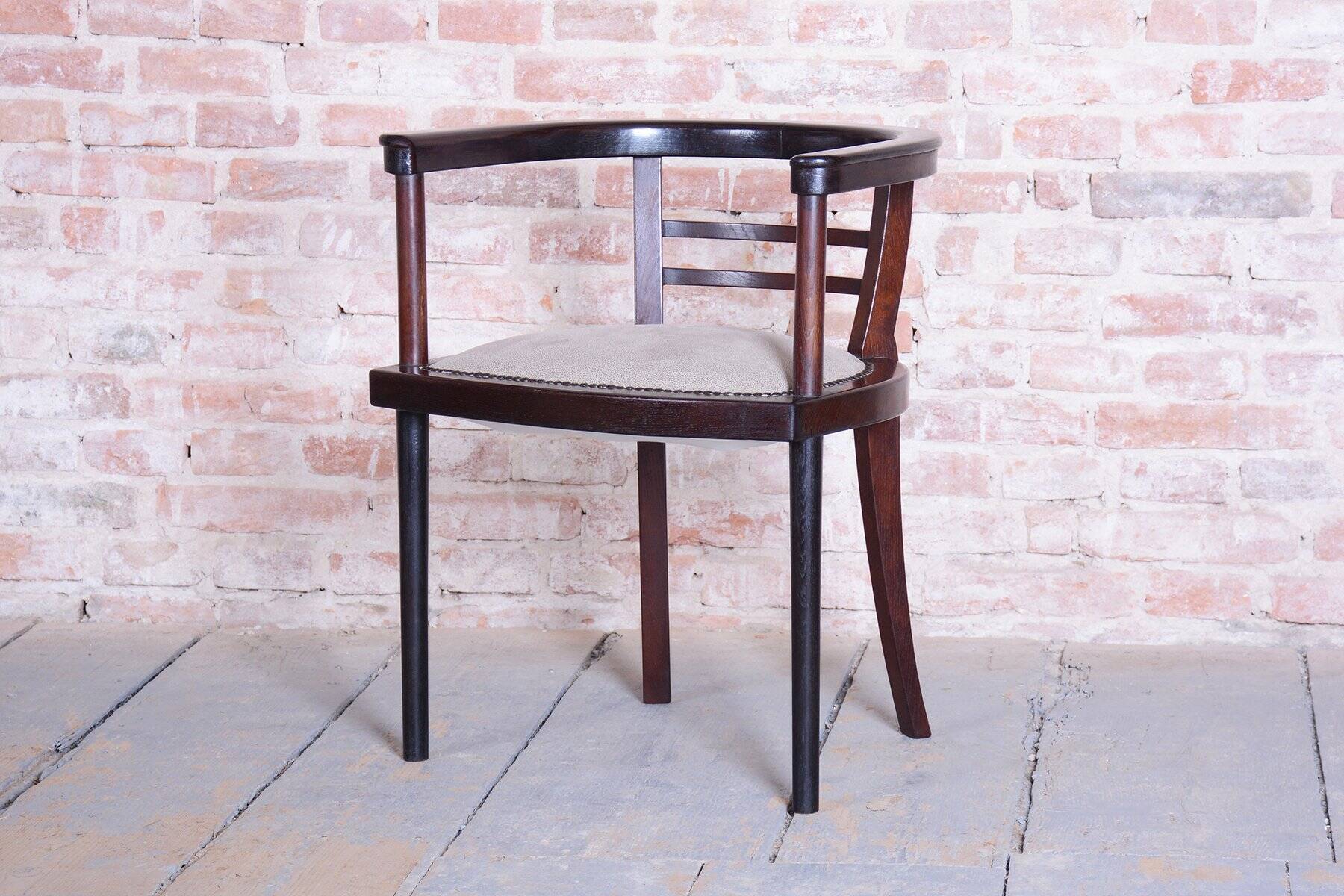 Art Deco Armchair by Josef Hoffmann for Wiener Werkstätte, 1890s