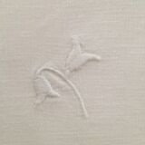 Set of 12 cotton napkins embroidered