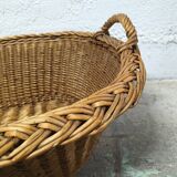 Large woven wicker basket
