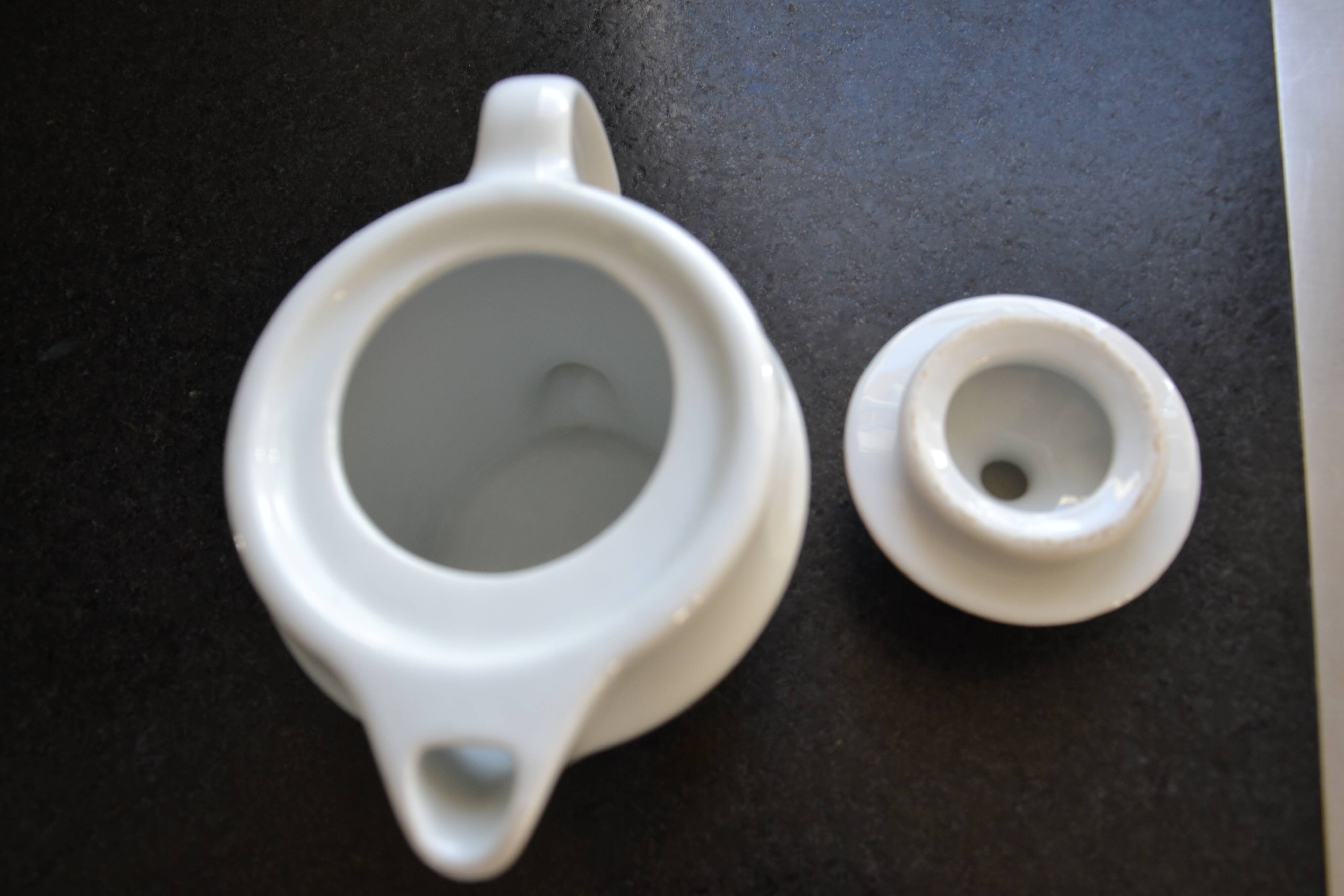 Vintage seventies colorful teapot