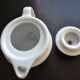 Vintage seventies colorful teapot