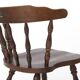 Vintage Western Style Wooden Chair, 1950s–1960s German Rustic Beechwood
