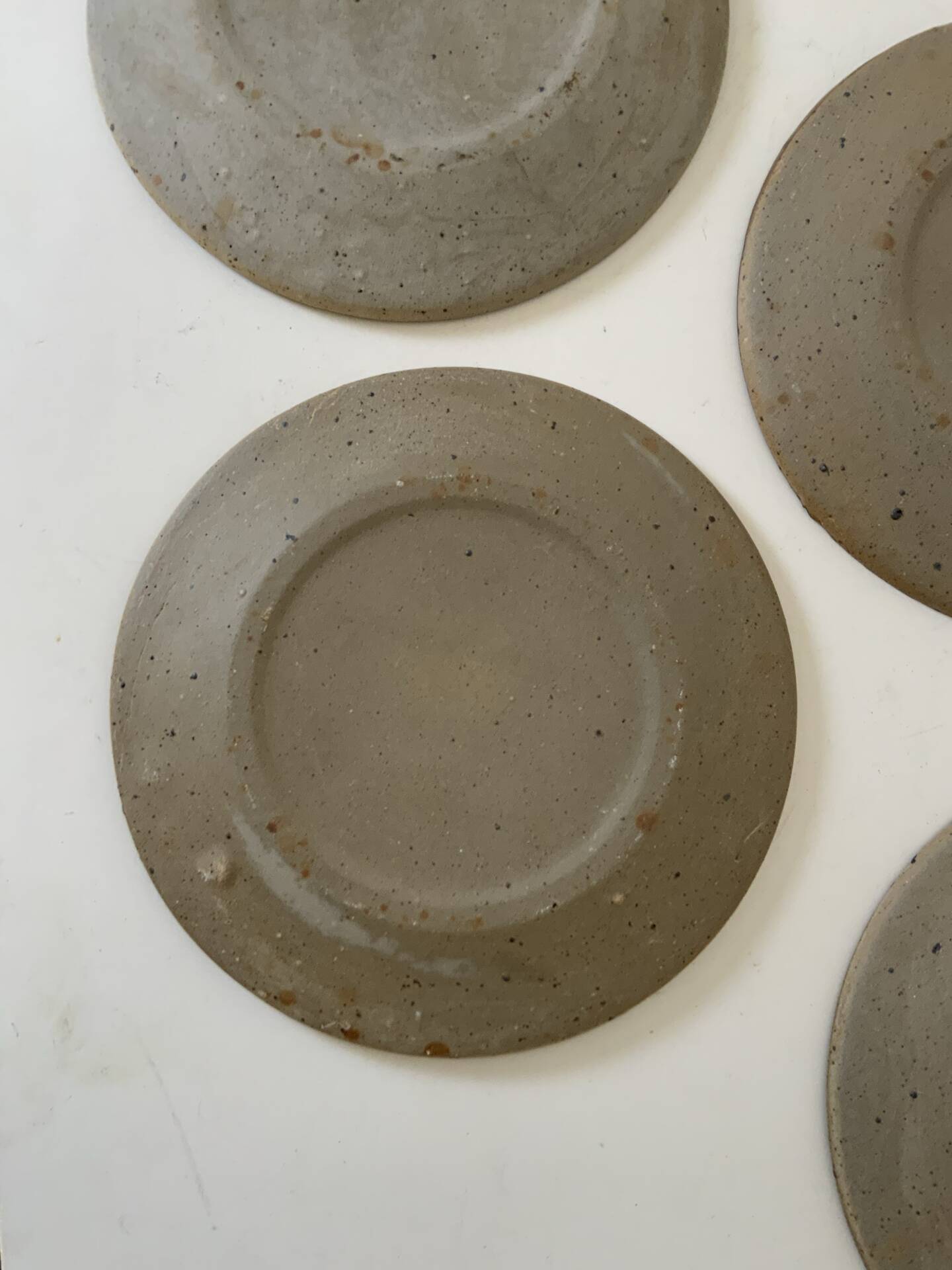 Pyrite stone plates