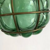 Marine lantern wall lamp in blown glass