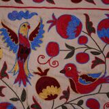 Hand-knotted rug, vintage Turkish rug 104x185 cm