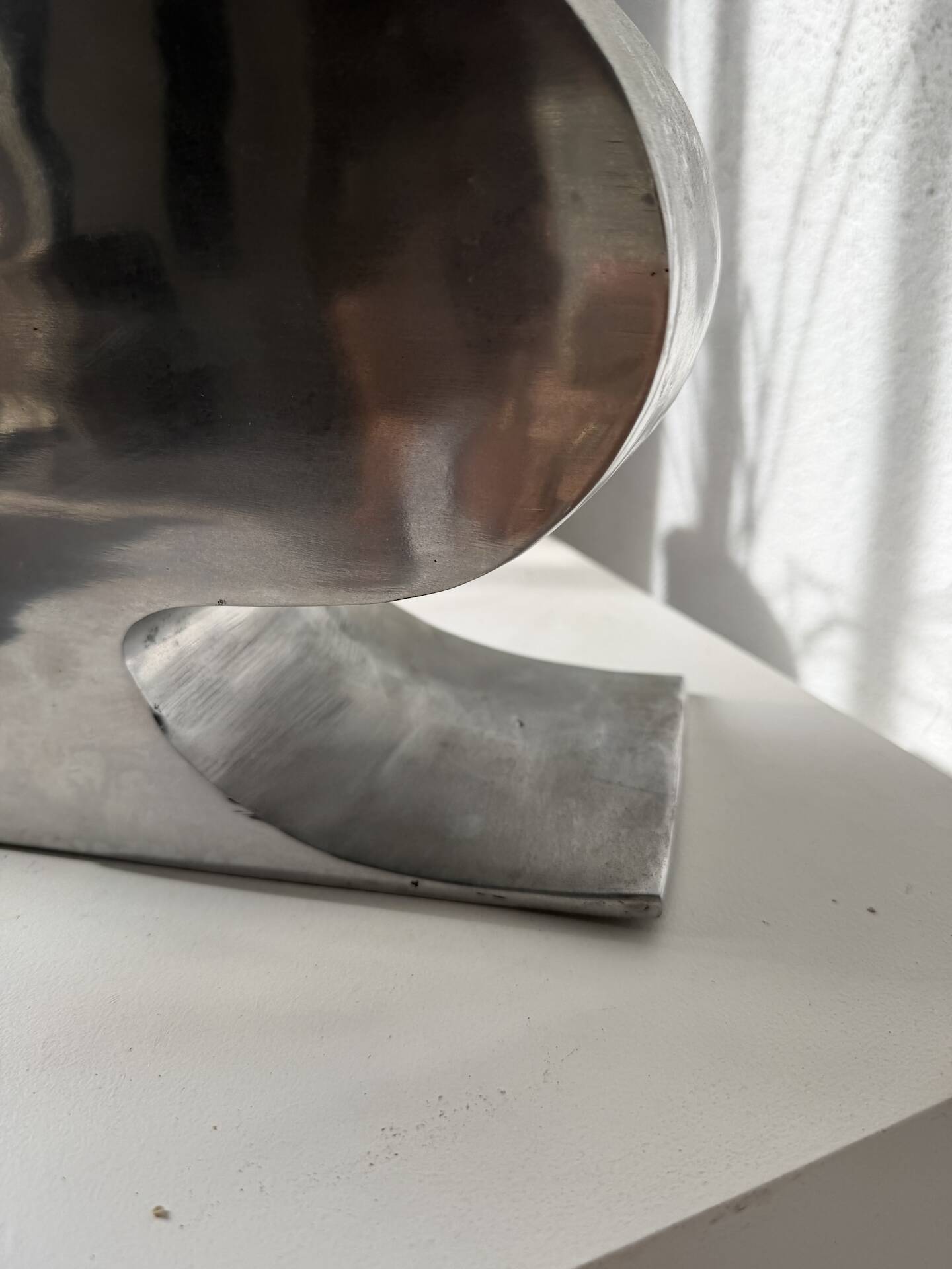 Vase fonte d’aluminium