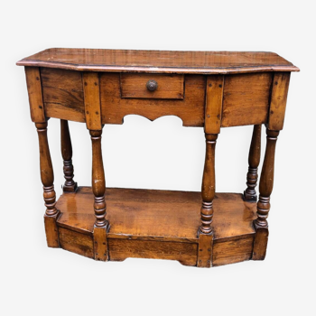 Low rustic style console