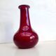 Antique mouth-blown glass vase