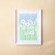 Flower Field No.1 - Original Drawing