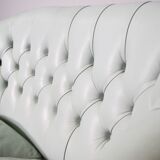 2 seater sofa in Valdichienti leather, 80s
