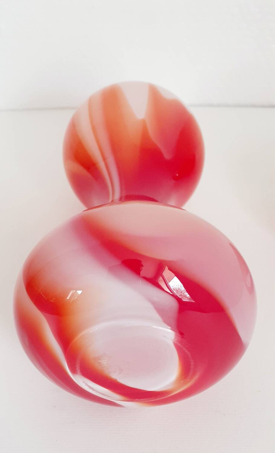 70s vase and ashtray duo