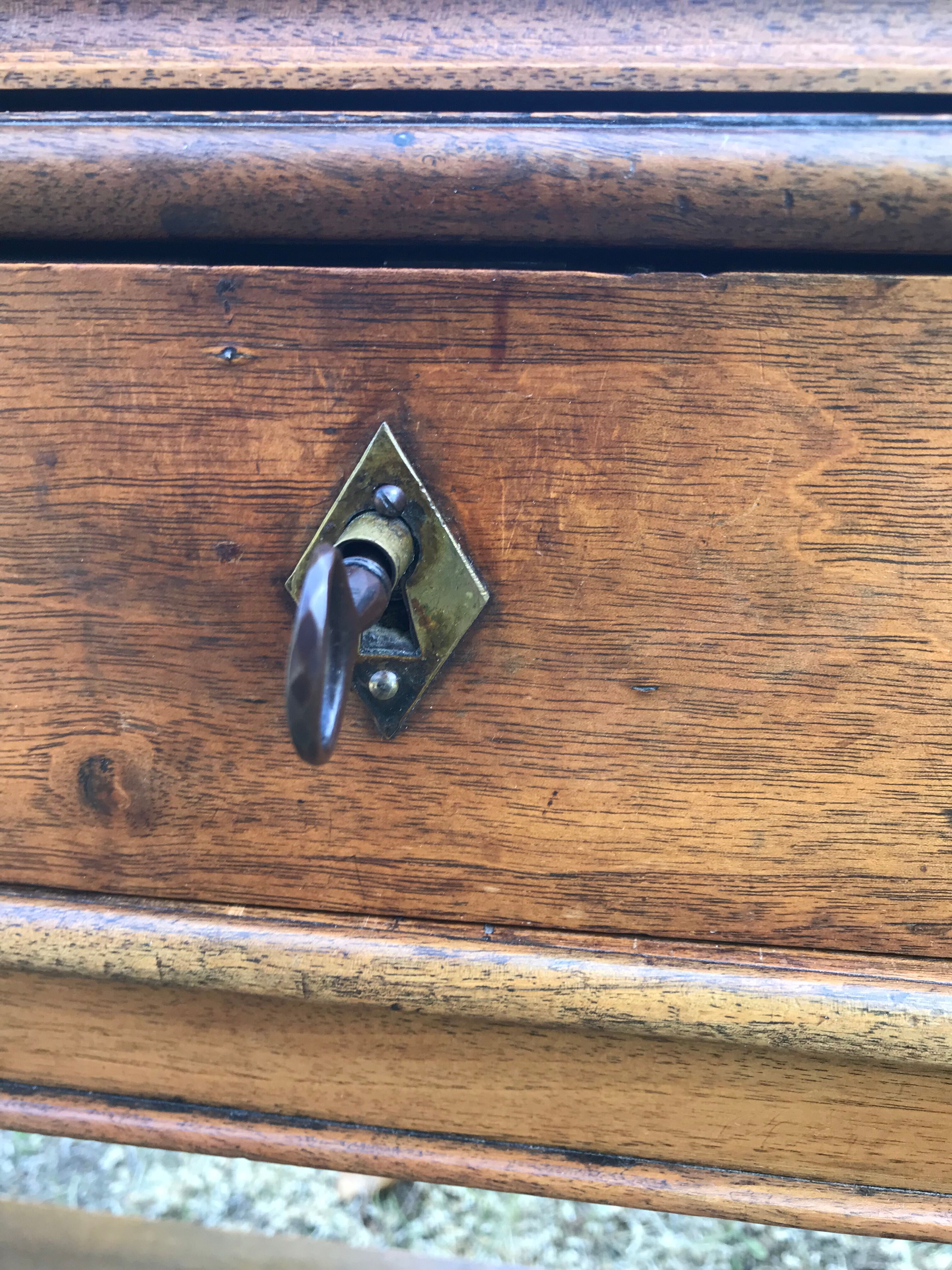 Old rustic console 19th