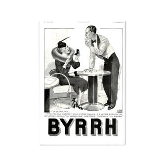 Vintage poster 30s BYRRH