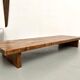 Solid oak coffee table, 1950s