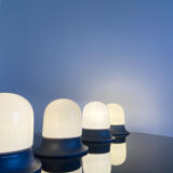 Set of 4 lamps artemide, italy 1970s