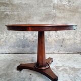 Antique table round dining table 19th century tilt top table