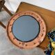 Art mirror Italy in ceramic from the 90s.
