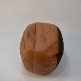 Leather round Pouf De Sede, 70