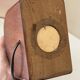 Vintage teak lamp, 60s design