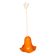 orange plastic suspension from the 1970s