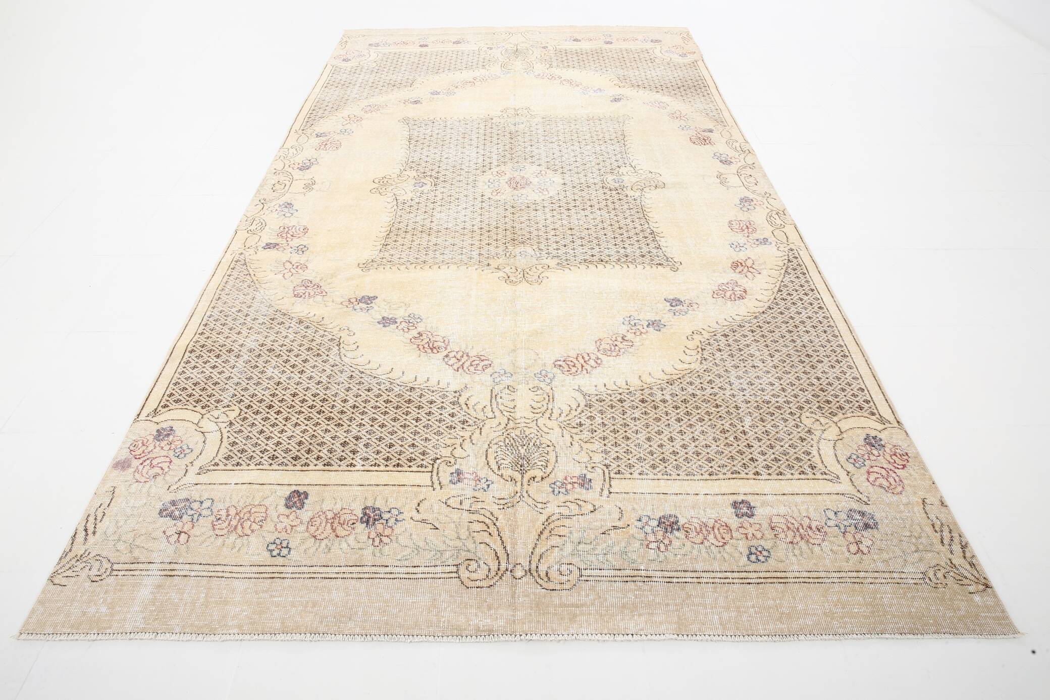 Tapis persan surdimensionné 7x12, 203x366Cm