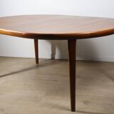 VV Mobler Spottrup Scandinavian extendable teak table, 1960