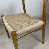 Teak chairs model 75 Niels Moller