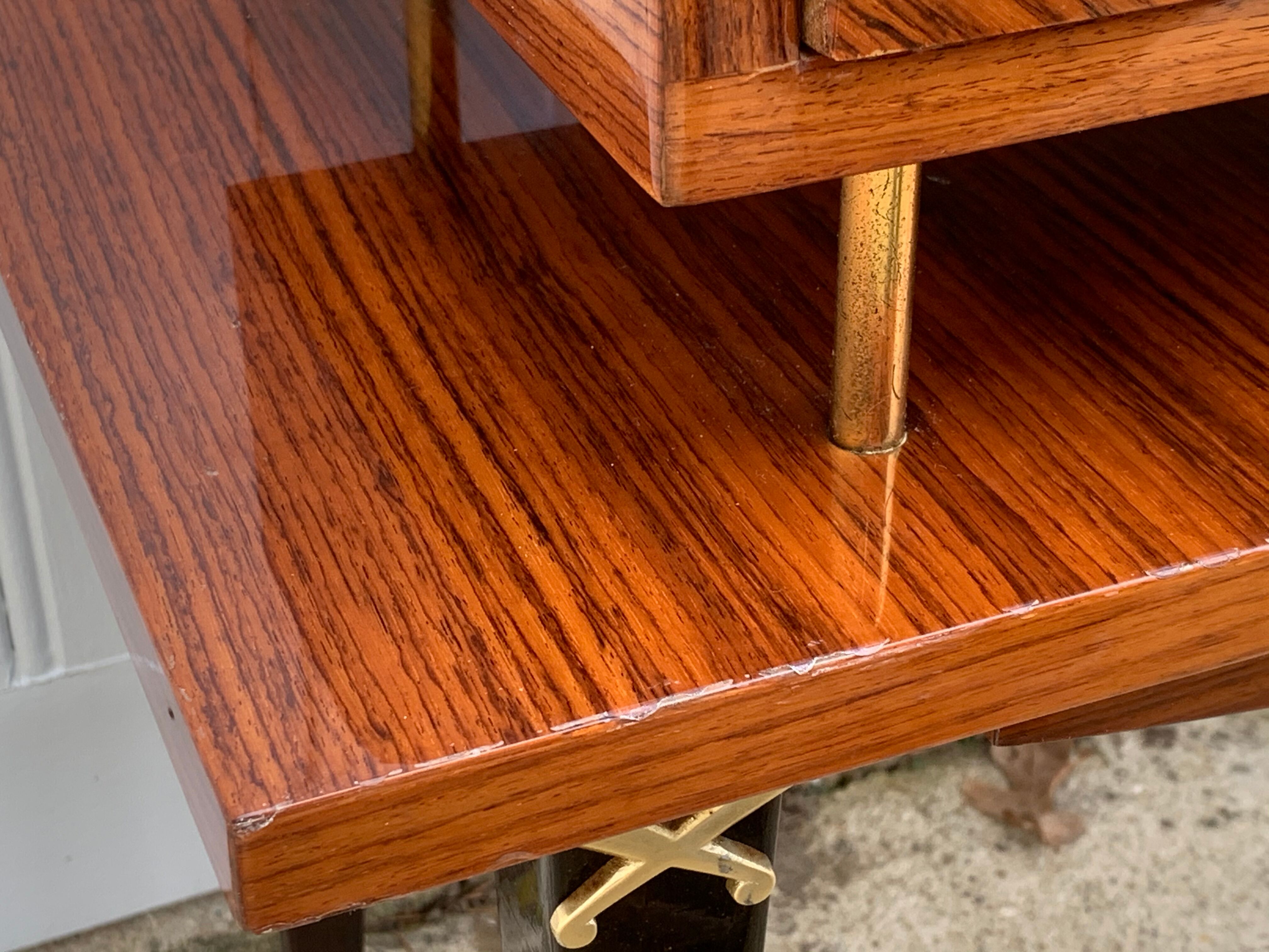 Pair of vintage bedside tables