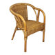 Rattan armchair