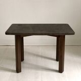 Vintage 70's wooden coffee table, side table or sofa end table