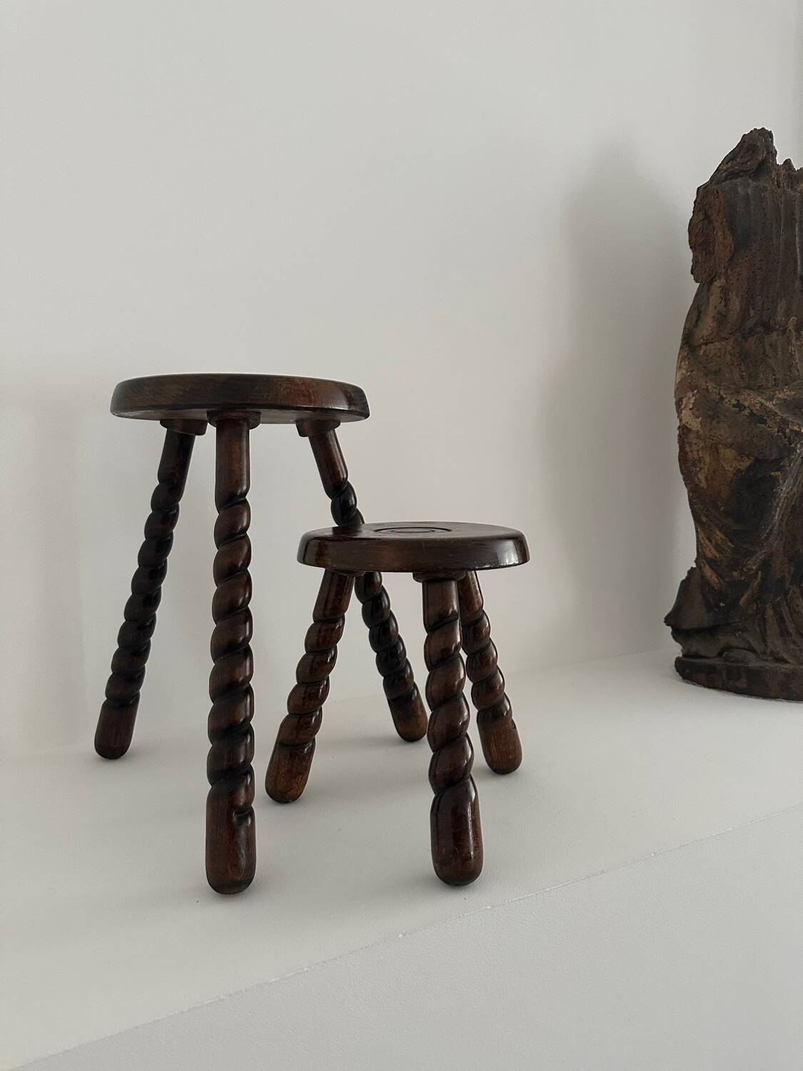 Pair of vintage stools