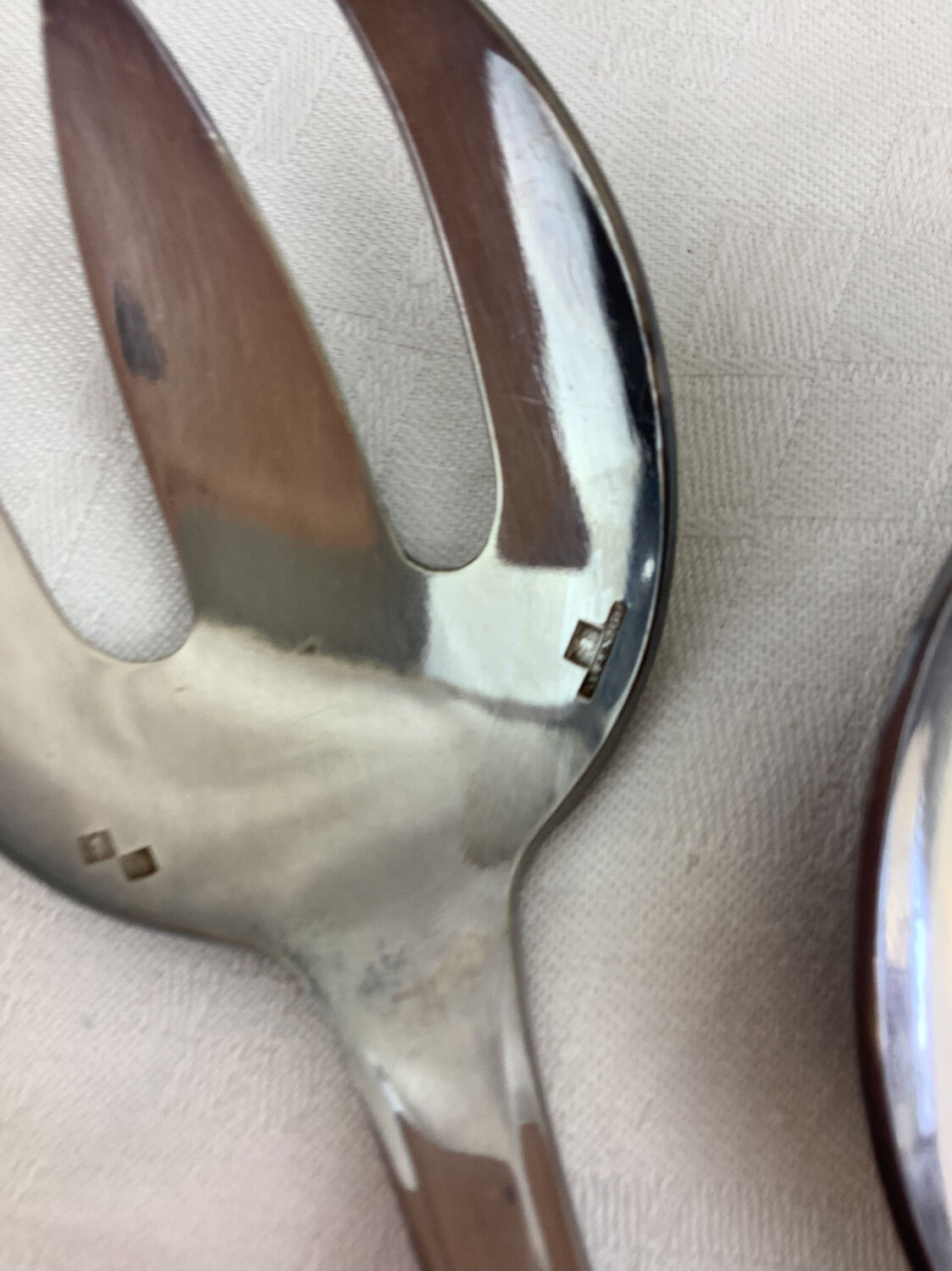 Covered salad service Fabrique Alfenide