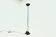 Italian Postmodern Lucite and Steel Uplighter Floor Lamp 1980s
