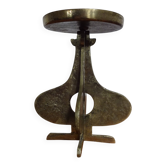 Brutalist Bronze Candleholder, 1960s