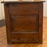 17th-century solid oak chest