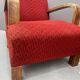 Paire de fauteuils ART DÉCO en bois courbé, années 1930
