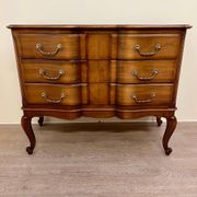 Louis XV style chest of drawers in cherry wood